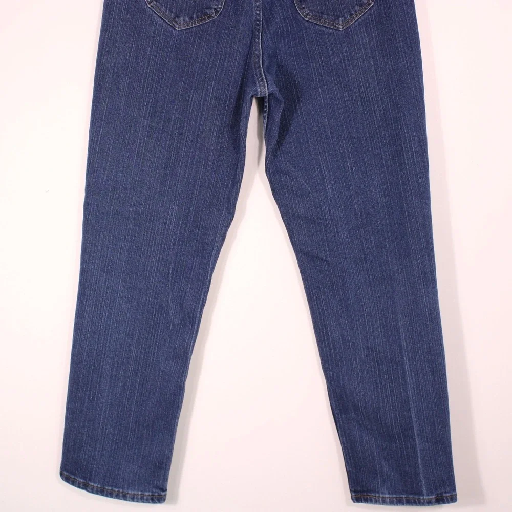 Riders by Lee Jeans Womens‎ 12P Blue Straight High Rise Stretch Casual 31x29